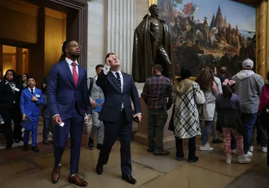 Buffalo Bills' Damar Hamlin On Capitol Hill To Discuss NFL Safety Legislation